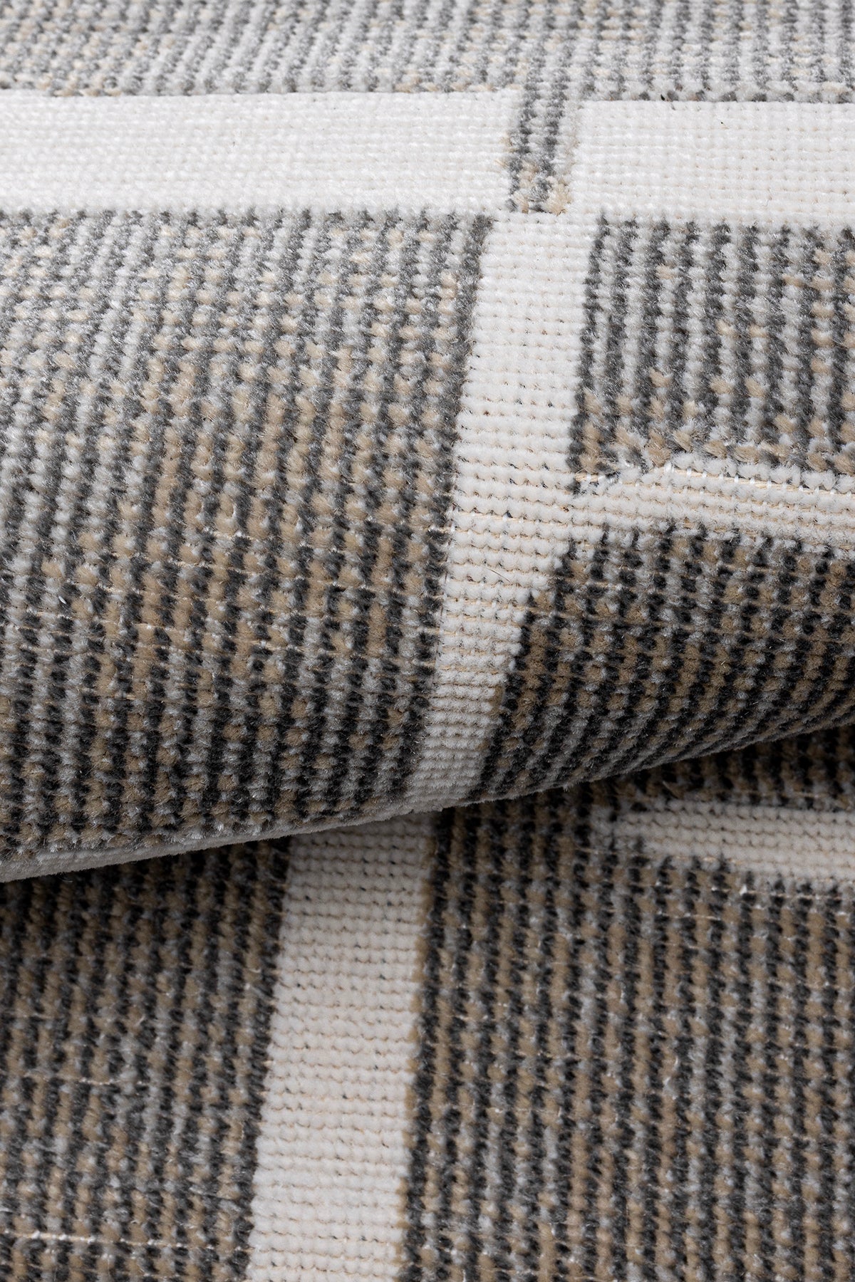 Lykke Gri Halı Kilim Salon Oturma Odası Yatak Odası Koridor Makine Halısı 65226B