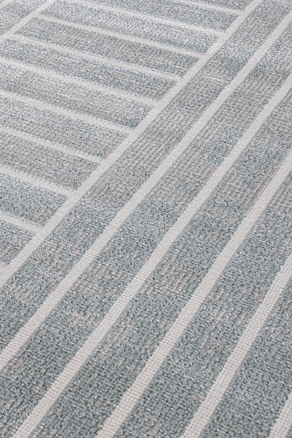 Lykke Yeşil Halı Kilim Salon Oturma Odası Yatak Odası Koridor Makine Halısı 65224B