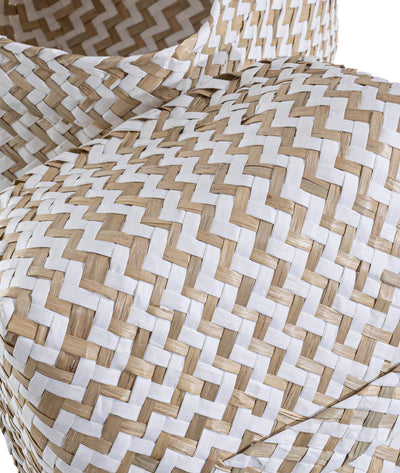 Meander 3'lü Hasır Dekoratif Saklama Kutusu 8775