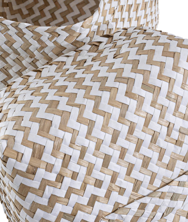 Meander 3'lü Hasır Dekoratif Saklama Kutusu 8775