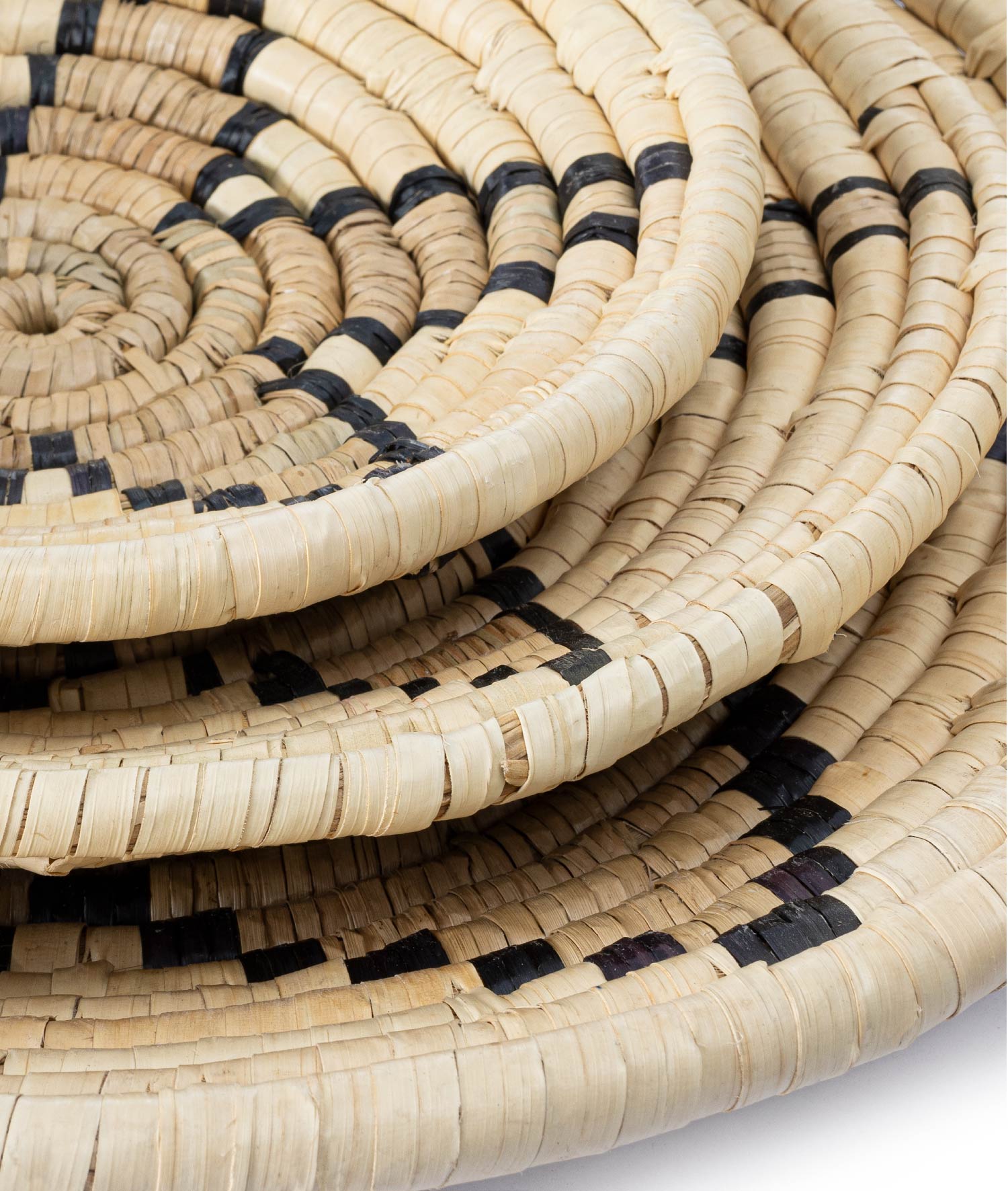 Meander Bambu El Yapımı Kahve Yıldız Duvar Tabağı Dekoru 8903