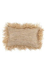 Meander El Yapımı Dekoratif Rafya Kırlent Kılıfı 30x50cm 8930