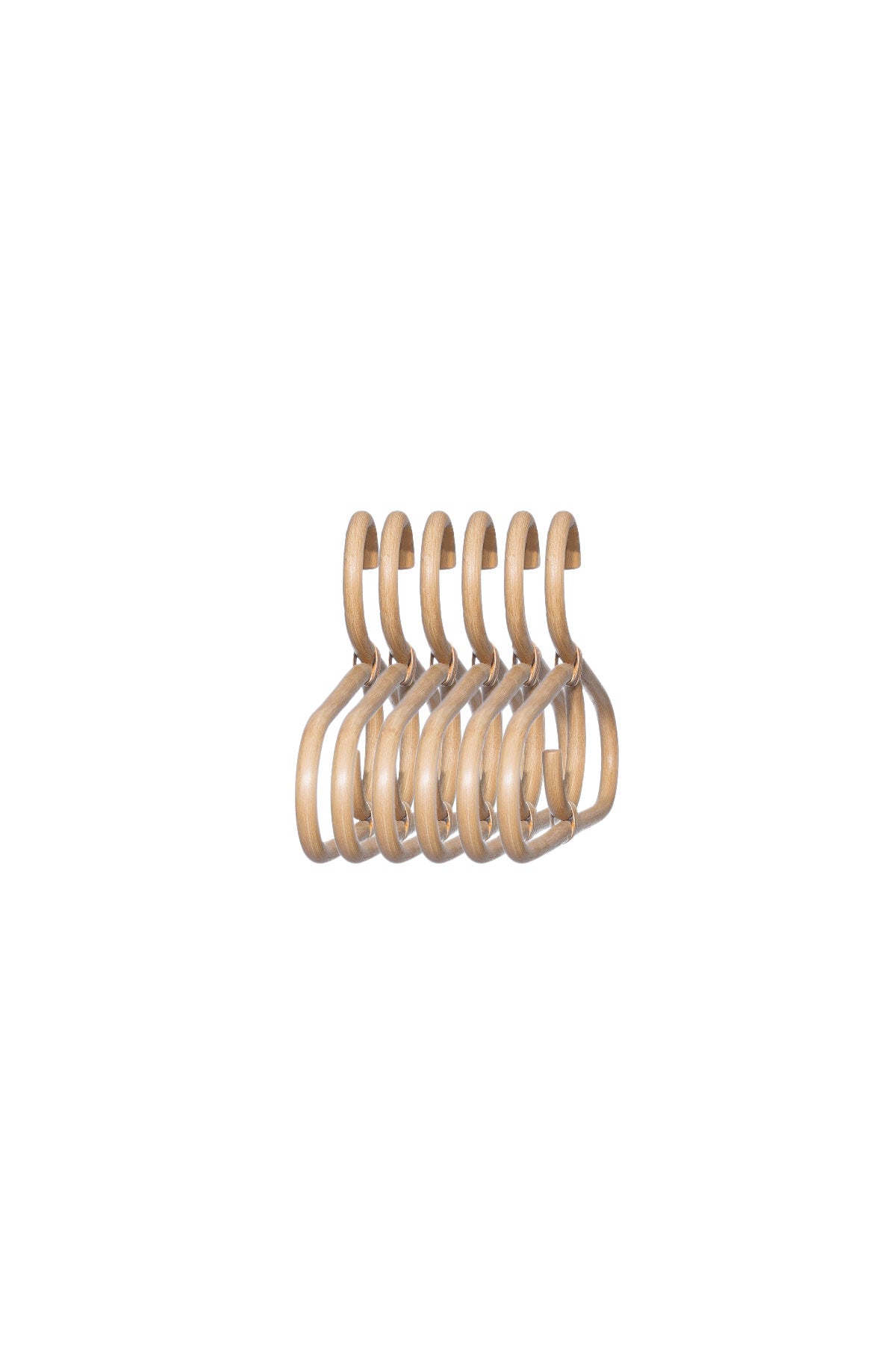 Meander El Yapımı Natural Bambu 6'lı Askı 30x17.5cm 8832