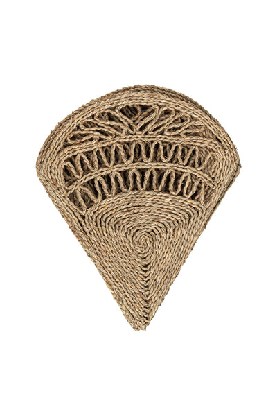 Meander Natural El Yapımı Deniz Sazı Halı 8885