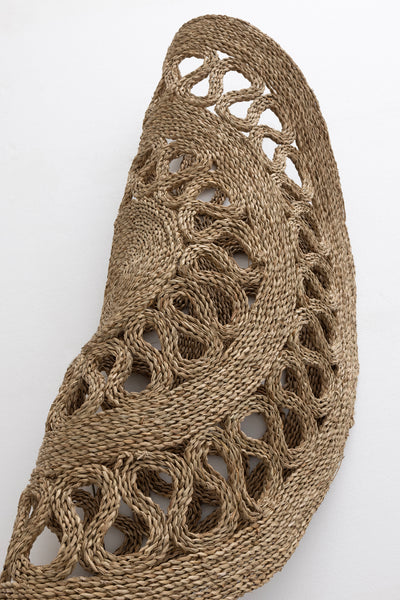 Meander Natural El Yapımı Deniz Sazı Halı 8884