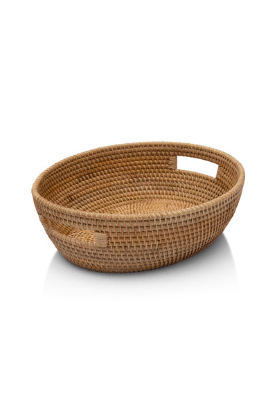 Meander El Yapımı Rattan Kulplu Dekoratif Düzenleyici 32cm 8976