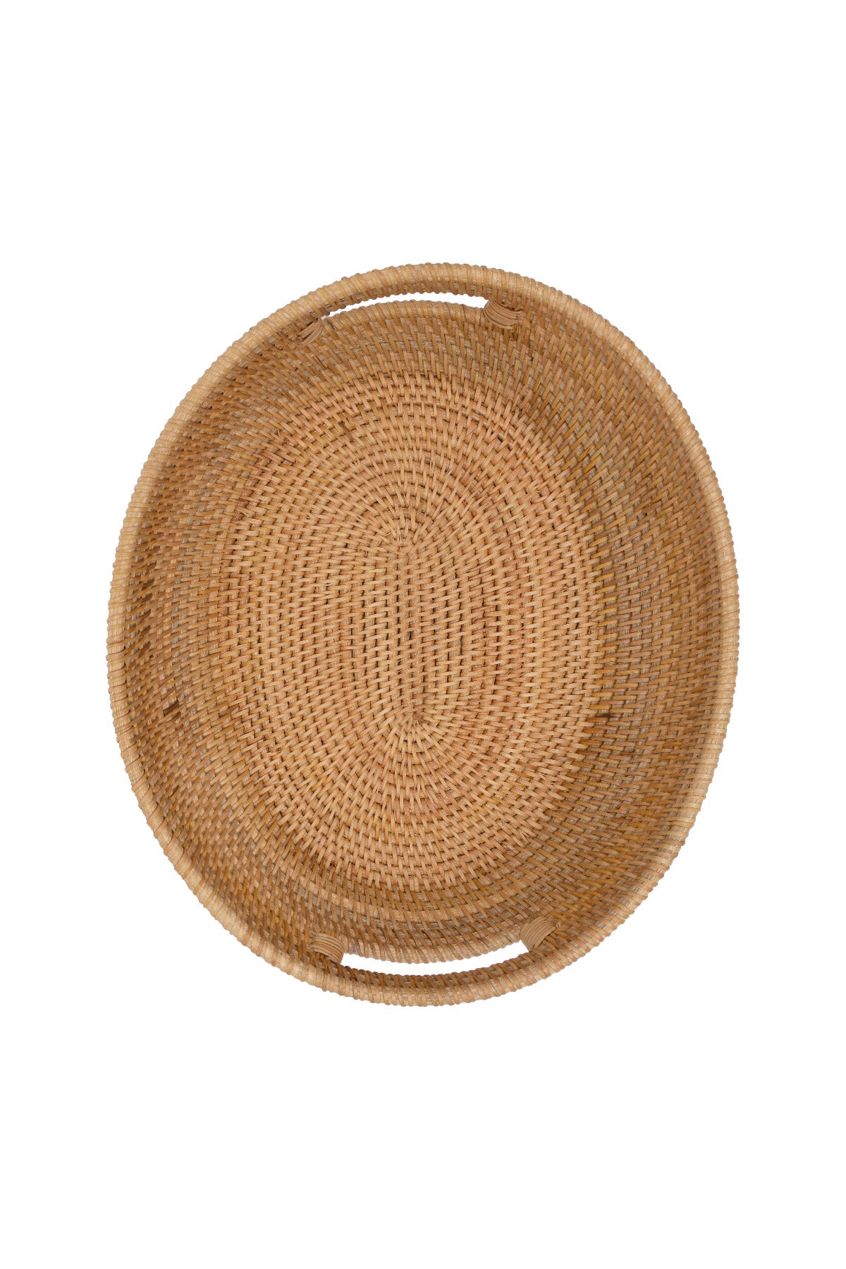 Meander El Yapımı Rattan Kulplu Dekoratif Düzenleyici 32cm 8976