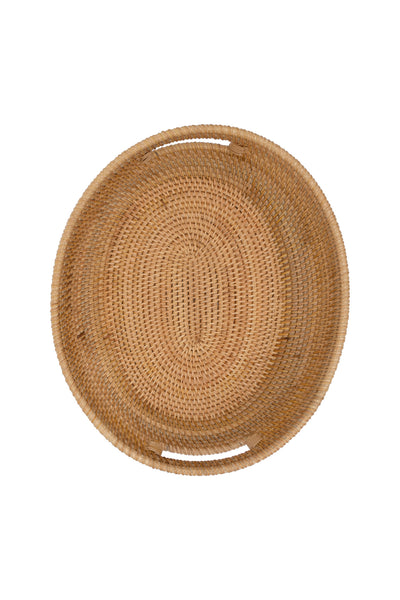 Meander El Yapımı Rattan Kulplu Dekoratif Düzenleyici 32cm 8976