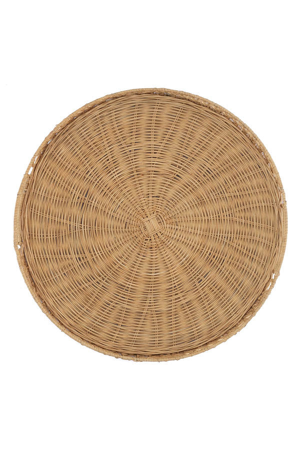 Meander Rattan El Örme Çok Amaçlı Tepsi 55cm 8926