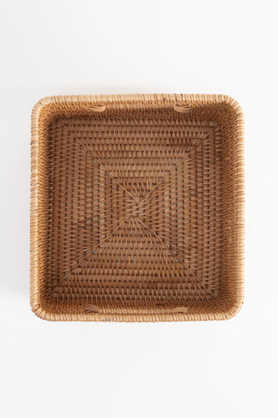 Meander Rattan Küçük Boy Saklama Kutusu & Dekoratif Sepet 27x25x15 cm 4585