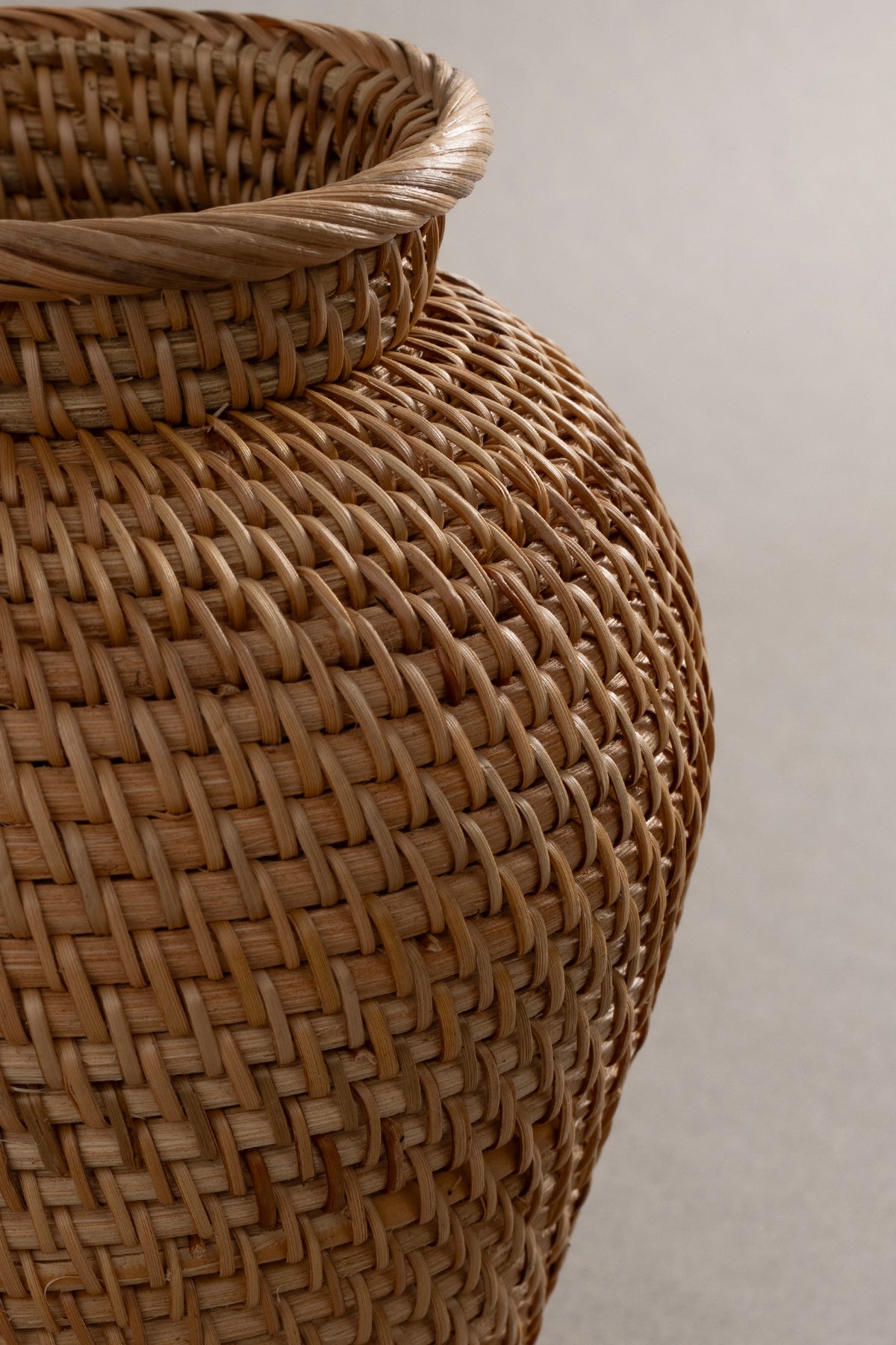 Meander Rattan Mini Vazo 16x20 cm 4580