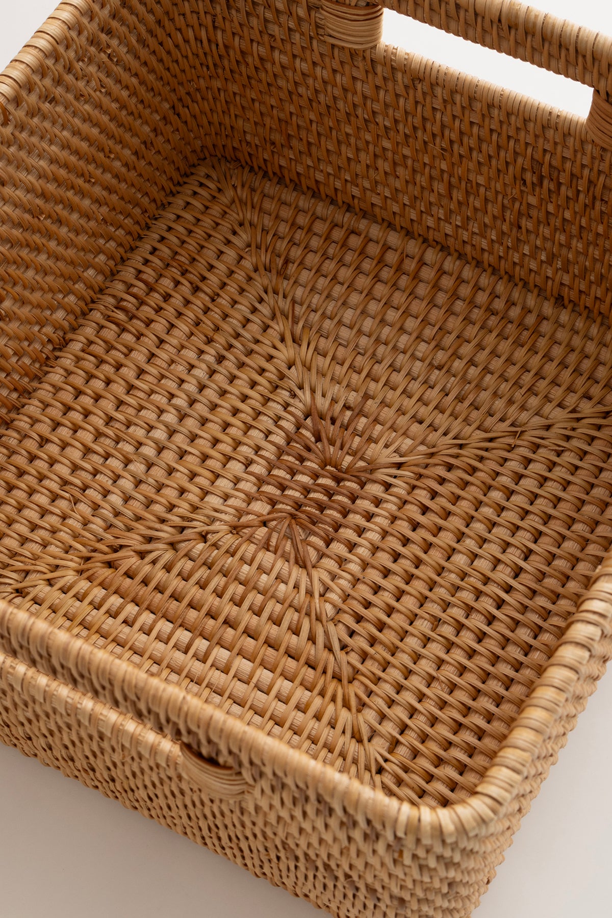 Meander Rattan Orta Boy Saklama Kutusu & Dekoratif Sepet 30x28x16 cm 4584