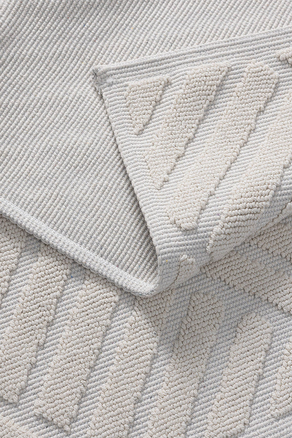 Medea Krem 2'li Pamuk Banyo Paspas Takımı 60x100 60x50 8594