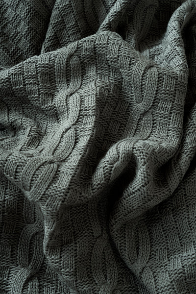 Mendi Petrol Akrilik Throw Tv Battaniyesi 130X170 2534