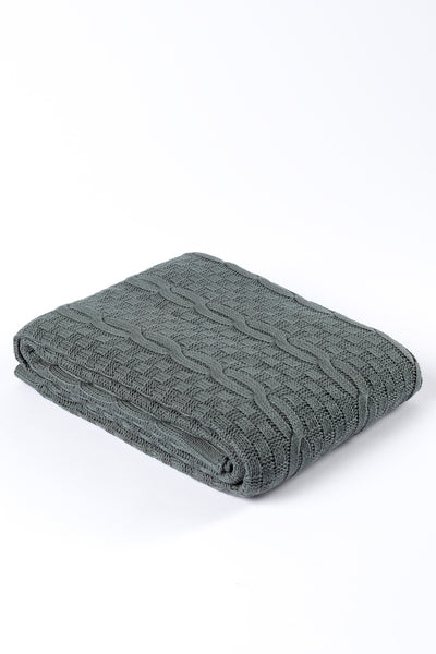 Mendi Petrol Akrilik Throw Tv Battaniyesi 130X170 2534