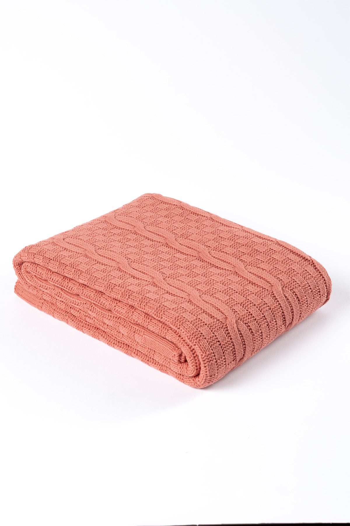 Mendi Somon Akrilik Throw Tv Battaniyesi 130X170 2536