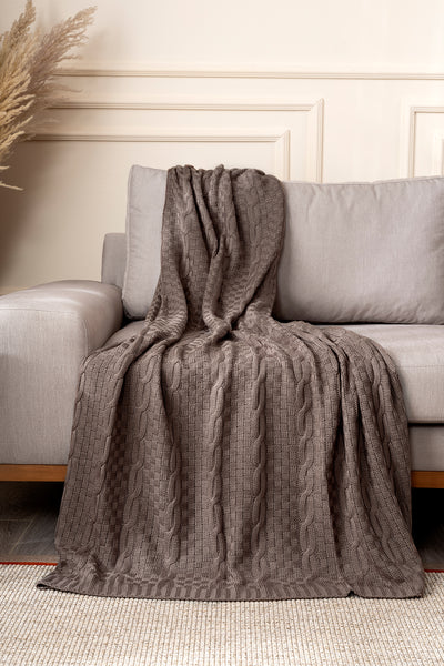 Mendi Vizon Akrilik Throw Tv Battaniyesi 130X170 2538