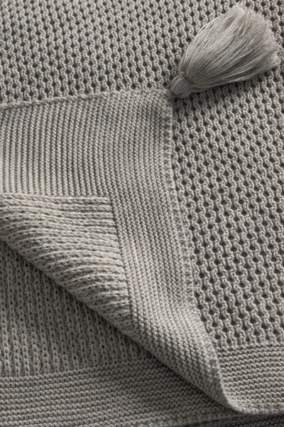 Miel Vizon Kenarı Ponponlu Tek Kişilik Battaniye 160x220 37111