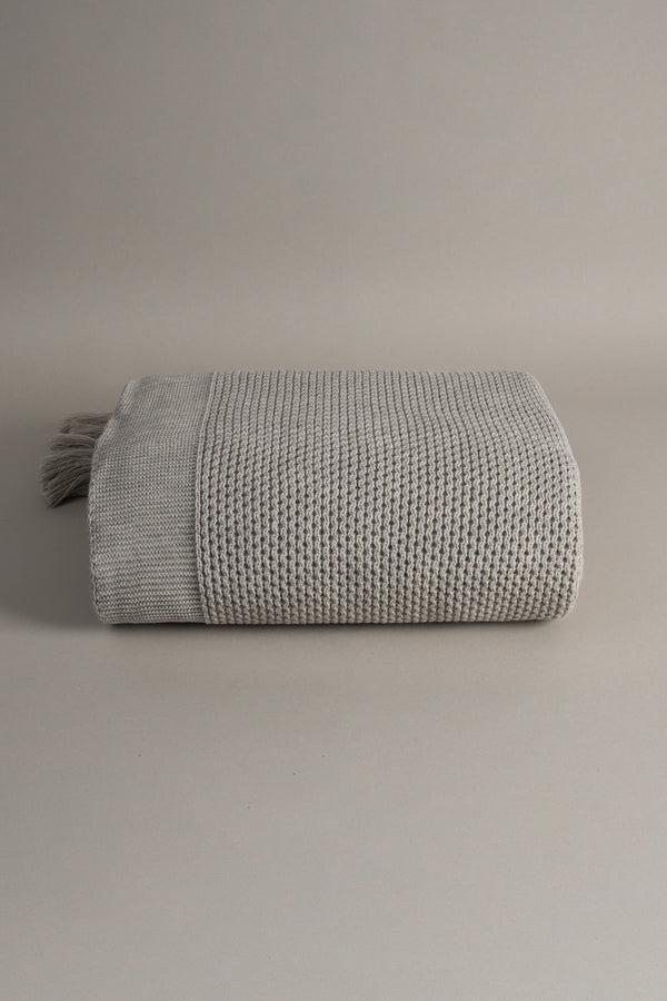 Miel Vizon Kenarı Ponponlu Tv Battaniyesi 130x170 37112