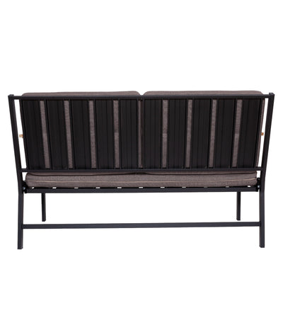 Mist Kahverengi Tek Kişilik  Bahçe Koltuğu Siyah İskelet 6006