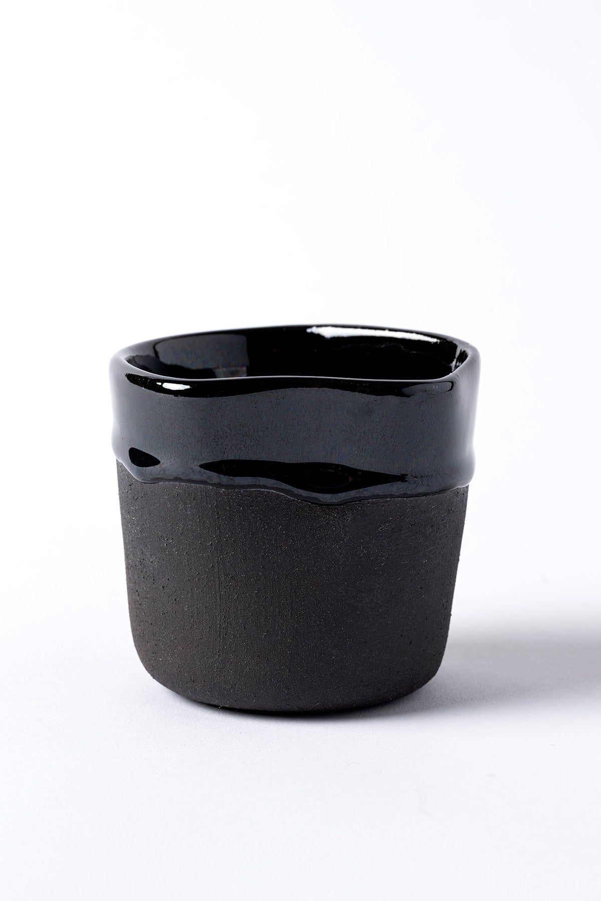 Must Siyah Mavi Hareli El Yapımı 2 Li Mug 8637