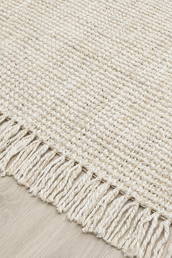 Natura Jüt Krem El Dokuma Halı 00022A