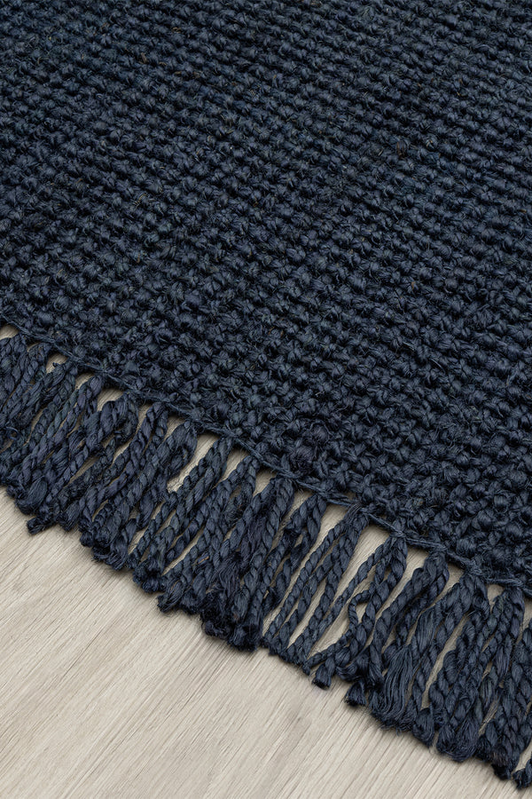 Natura Jüt Lacivert El Dokuma Halı 00022A