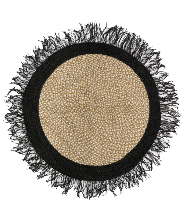 Natura Natural Jüt Yuvarlak Halı 00005A