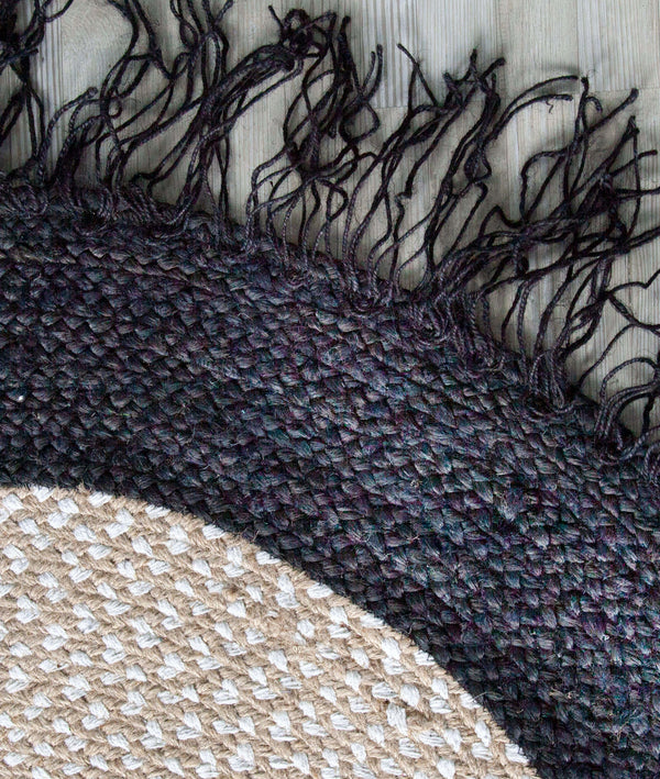 Natura Natural Jüt Yuvarlak Halı 00005A