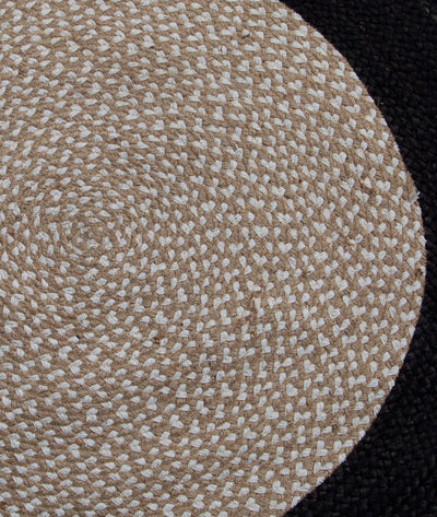 Natura Natural Jüt Yuvarlak Halı 00005A