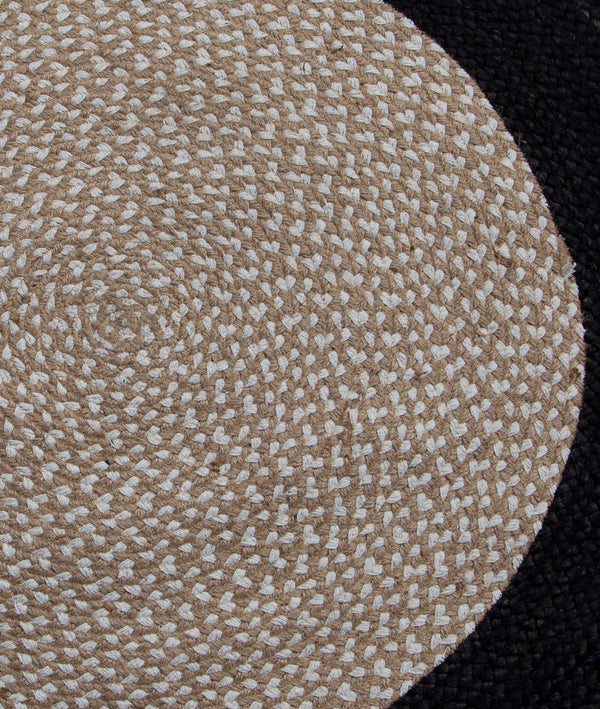 Natura Natural Jüt Yuvarlak Halı 00005A