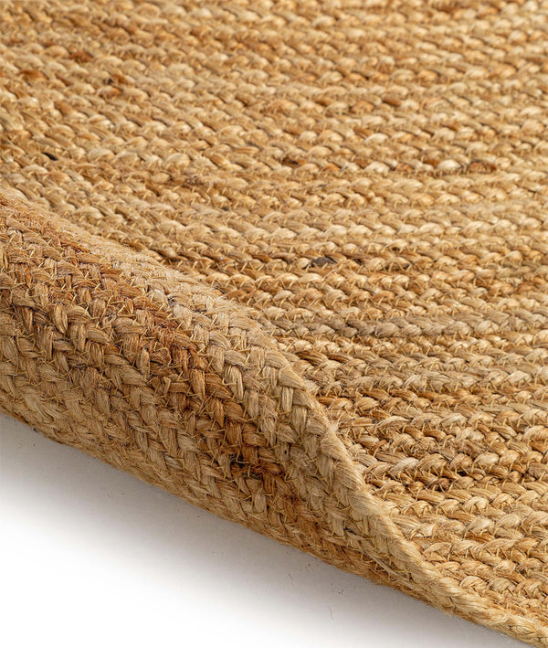 Natura Natural Jüt Yuvarlak Halı 00023A