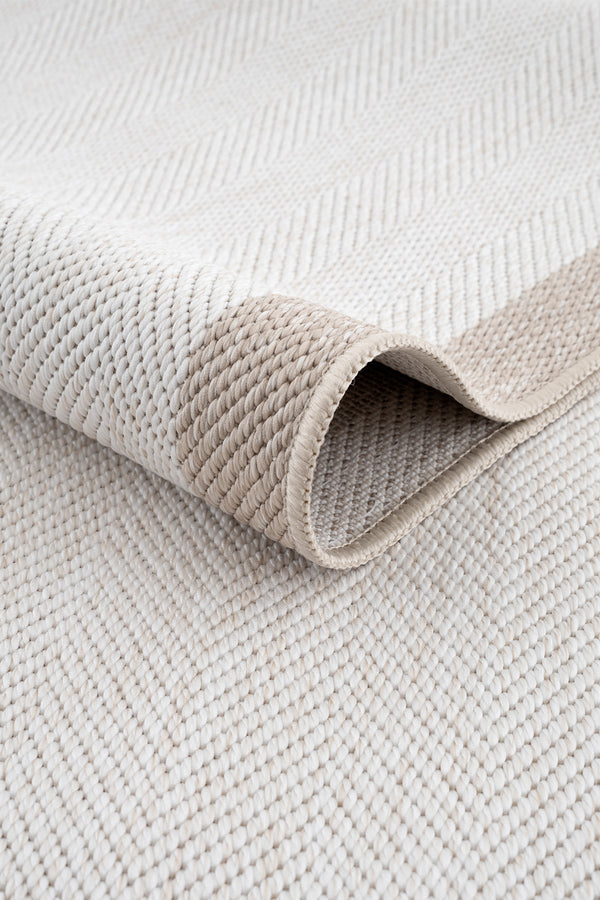 Noa Ekru Vizon Yıkanabilir Halı A3936A