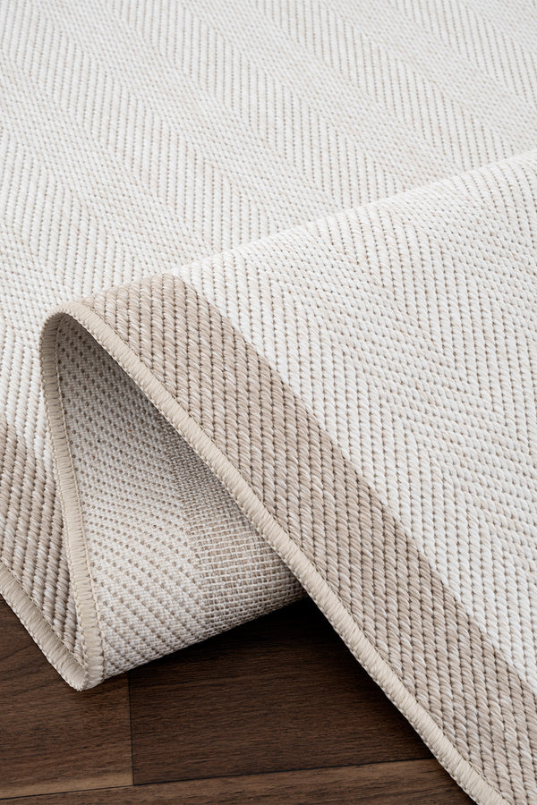 Noa Ekru Vizon Yıkanabilir Halı A3936A