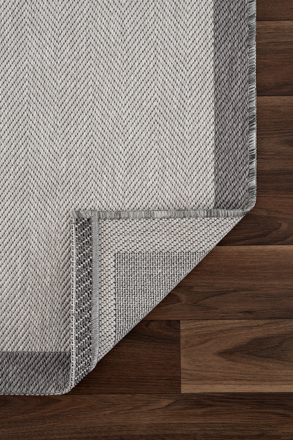 Noa Gri Antrasit Yıkanabilir Halı A3936A