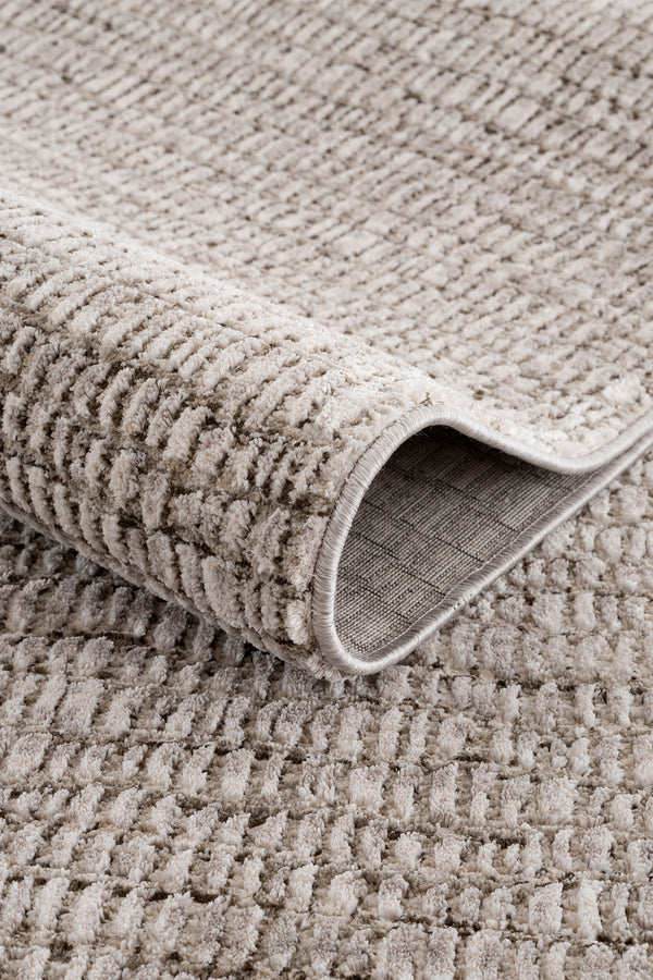 Calvin Klein Olivia Krem Gri Oturma Odası Halısı A4678A