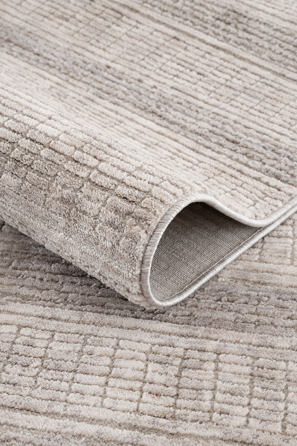 Calvin Klein Olivia Krem Gri Oturma Odası Halısı A4679A