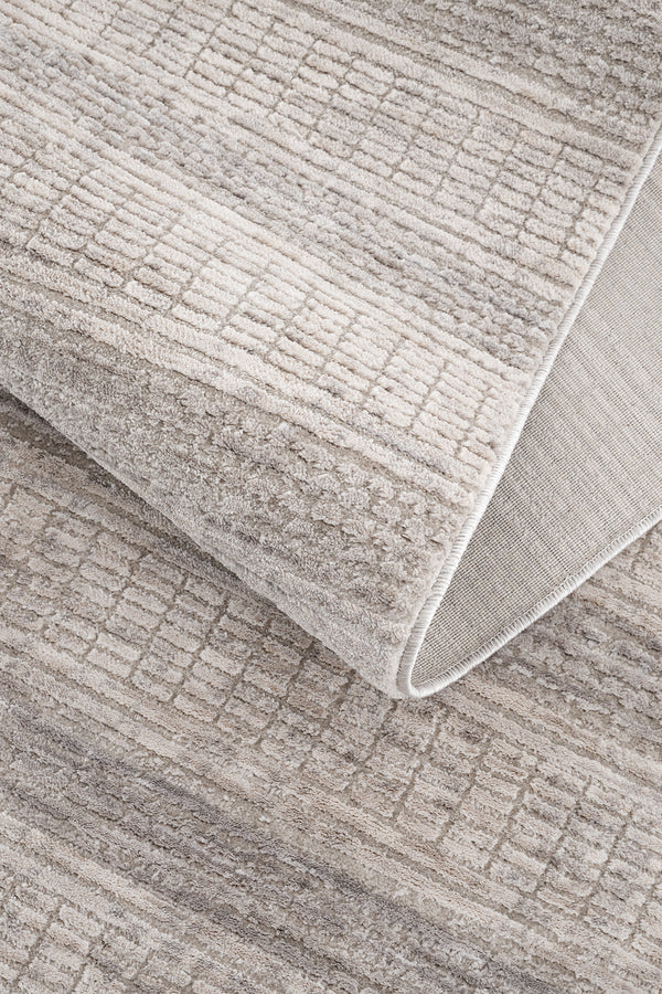 Calvin Klein Olivia Krem Gri Oturma Odası Halısı A4679A