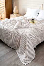 Parlin Bej Tek Kişilik Pike 150X220 2609