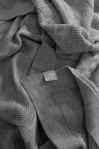 Plaid Gri Tek Kişilik Battaniye 160x220 15006