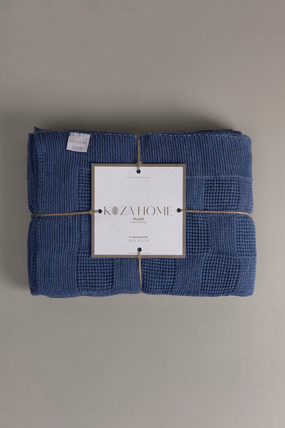 Plaid İndigo Çift Kişilik Battaniye 200x220 15015