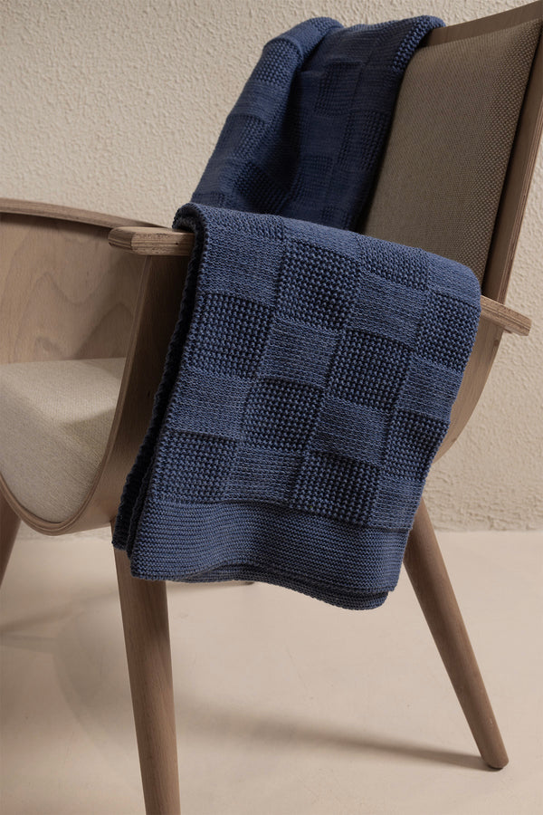 Plaid İndigo Çift Kişilik Battaniye 200x220 15015