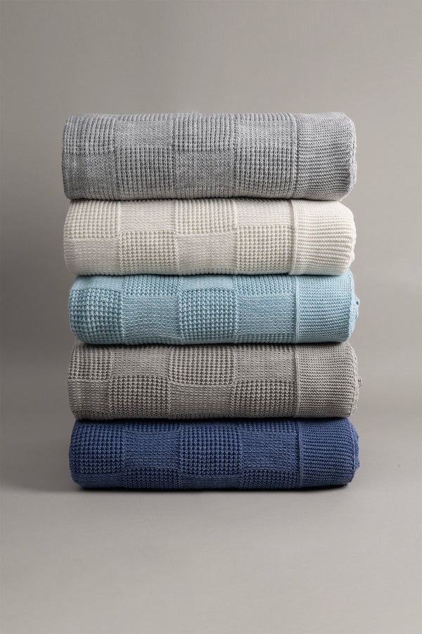 Plaid İndigo Çift Kişilik Battaniye 200x220 15015