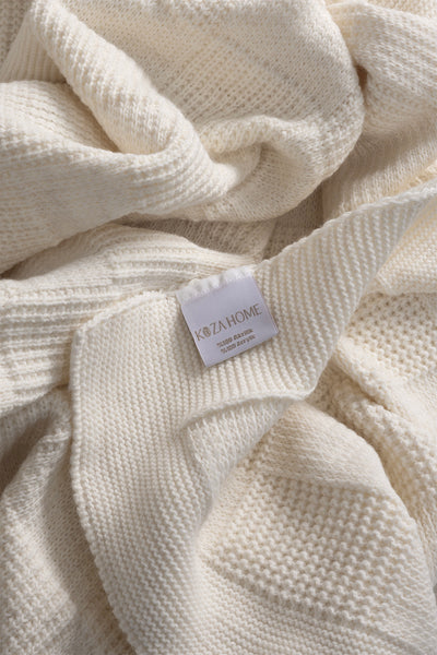 Plaid Krem Çift Kişilik Battaniye 200x220 15000