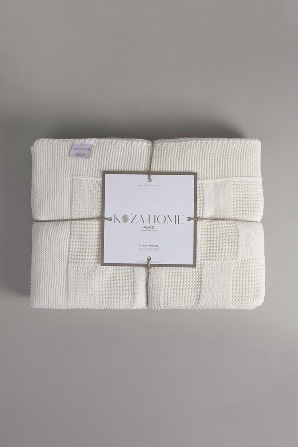 Plaid Krem Tv Battaniyesi 130x170 15002