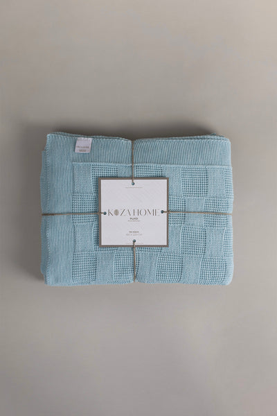 Plaid Mavi Tek Kişilik Battaniye 160x220 15021