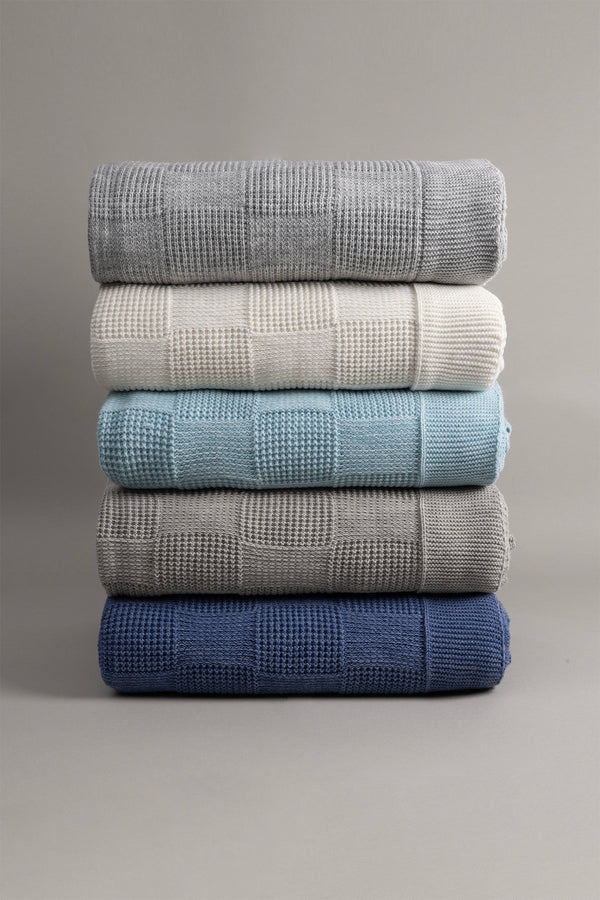 Plaid Mavi Tv Battaniyesi 130x170 15022