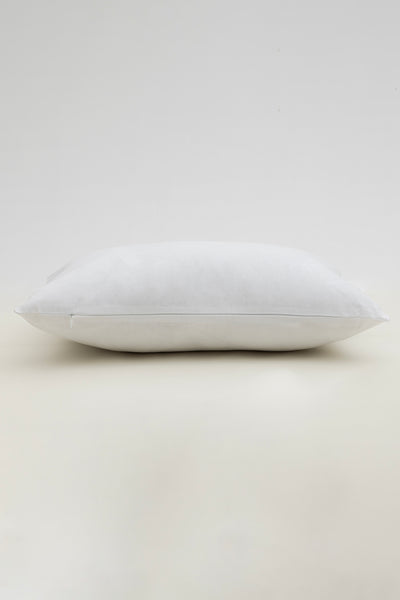 Pure Beyaz Krem Dekoratif Boncuk Elyaf İç Dolgulu Kırlent 30X50 4840