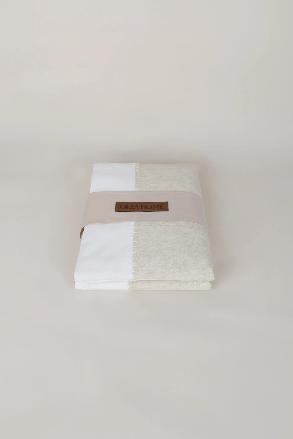 Pure Ekru Krem El İşi Nevresim Takımı 200X220 4701