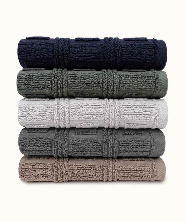 Pydna 5'li Çok Renkli Yüz Havlusu 50x90 2268